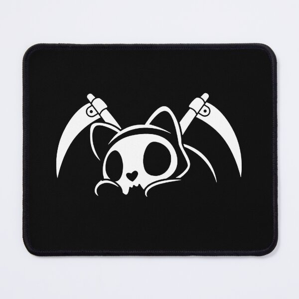 Item preview, Cute Grim Reaper Cat designed and sold by Em0Zombie.