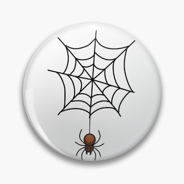 Item preview, Cute Halloween spider hanging on web vector illustration designed and sold by PowerAntShop.