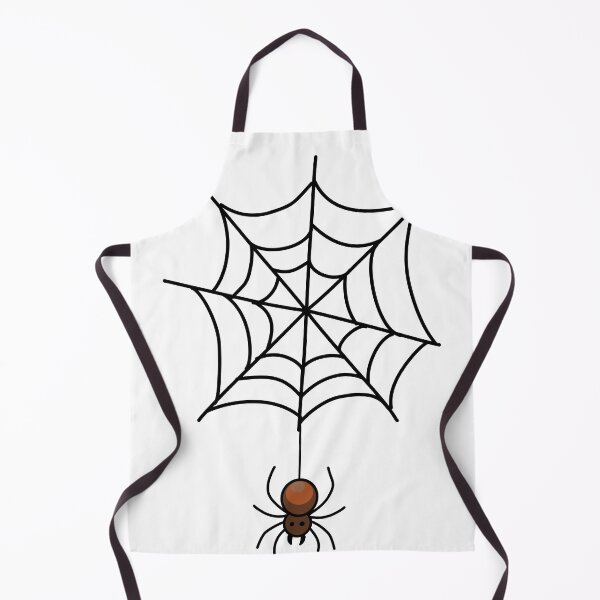 Item preview, Cute Halloween spider hanging on web vector illustration designed and sold by PowerAntShop.