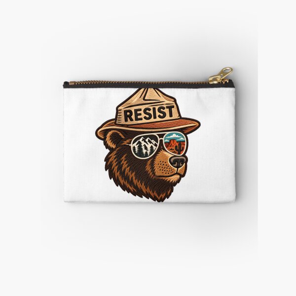 Item preview, Resist Environmentalist Bear Nature Conservation Advocate designed and sold by HumansStuck12.