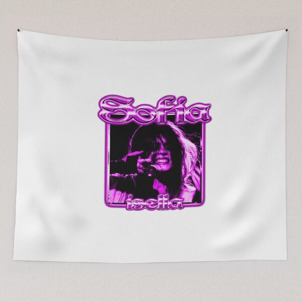 Item preview, Purpel Silhouette Style Indie Pop Singer  designed and sold by QuirkNestHalls.