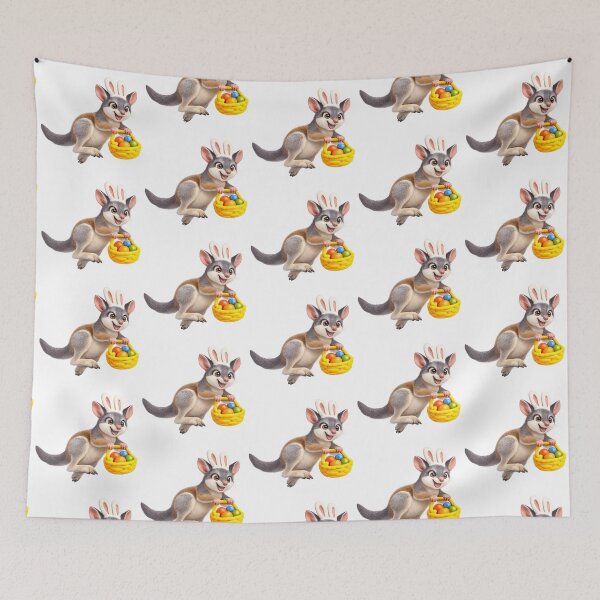 Item preview, Wallaroo Easter Bunny designed and sold by Sillytoe.