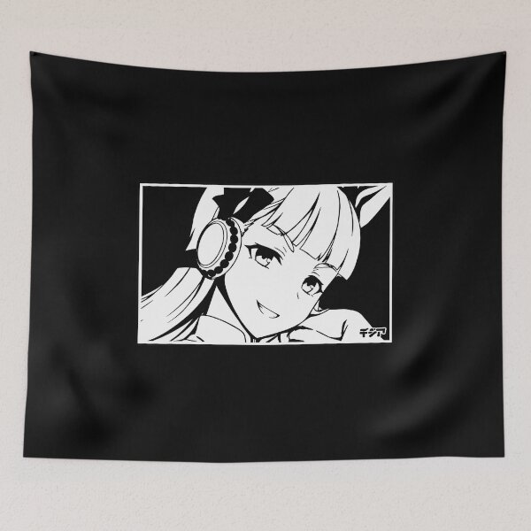 Item preview, Anime Cat Girl Headphones Kawaii Manga Art  designed and sold by SolenZywiec.