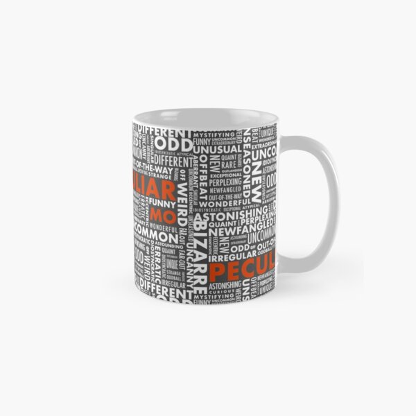 Peculiar Words Classic Mug