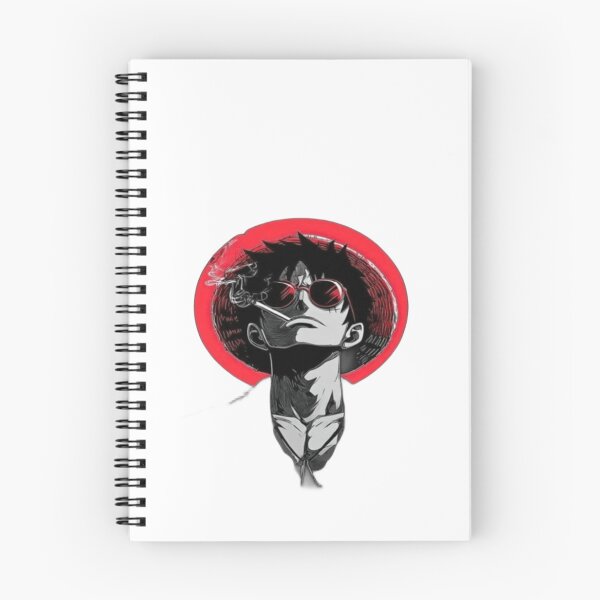 Item preview, Luffy in Crimson Smoke - Manga Portrait designed and sold by Shopri.