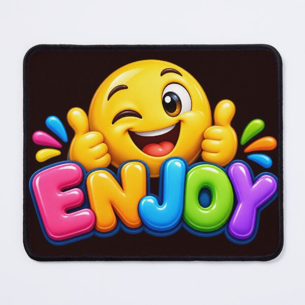 Item preview, Enjoy 3D Emoji designed and sold by MR4me.