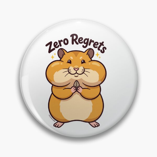 Item preview, Cute Hamster Zero Regrets Funny designed and sold by NzrProcreate.