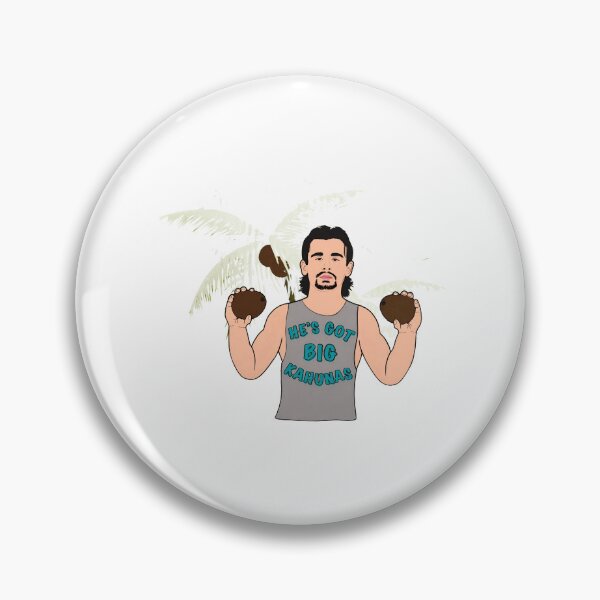 Item preview, Retro Beach Humor Man with Coconuts designed and sold by vanniBradrick.