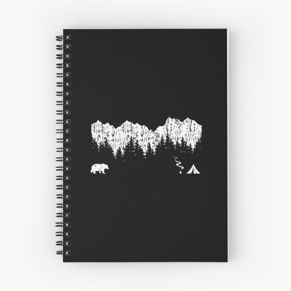 Item preview, Bear Forest Mountains Camping Tent Campfire Graphic designed and sold by sotospor.