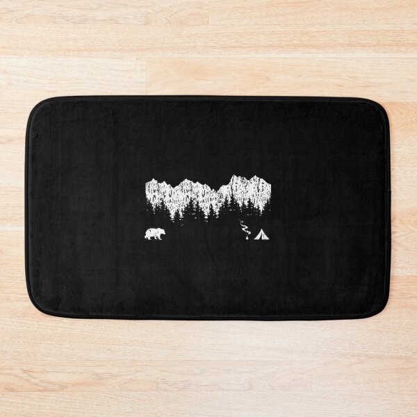 Item preview, Bear Forest Mountains Camping Tent Campfire Graphic designed and sold by sotospor.
