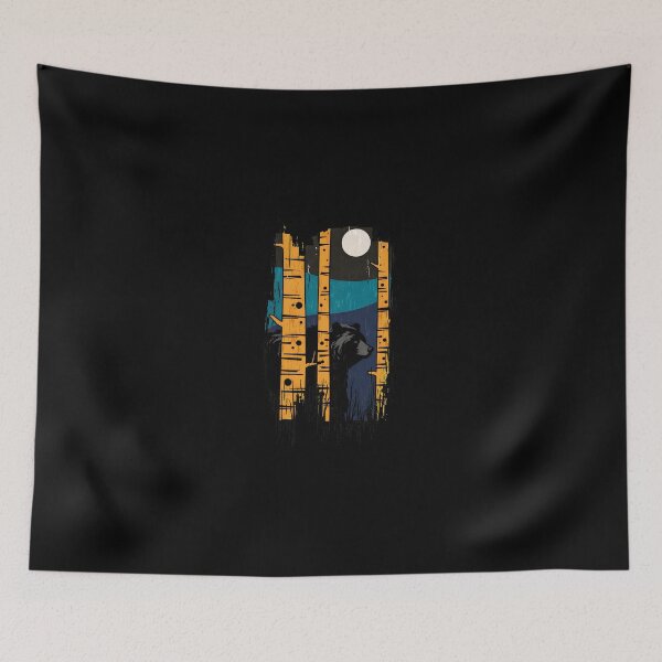 Item preview, Minimalist Owl Geometric Forest Night Graphic designed and sold by lamercarv.