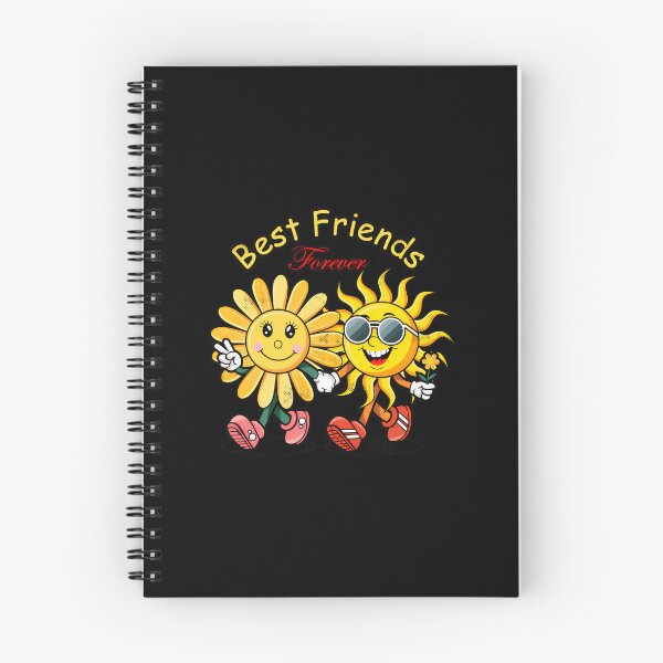Item preview, Best Friends Forever Sun Daisy Cute Retro Art designed and sold by andrasmar.