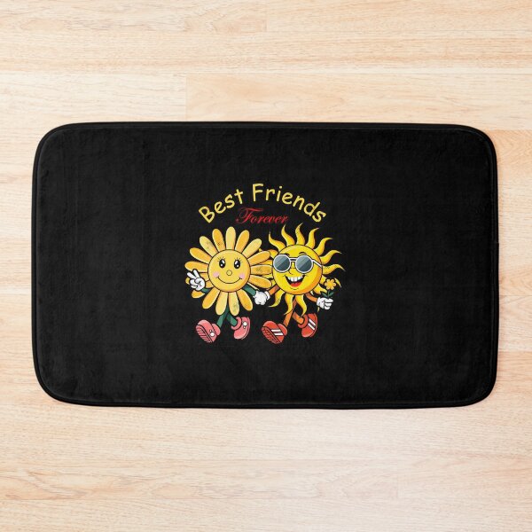 Item preview, Best Friends Forever Sun Daisy Cute Retro Art designed and sold by andrasmar.