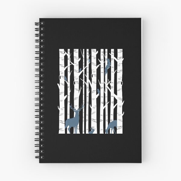 Item preview, Birch Forest Wildlife Silhouette designed and sold by lasopent.
