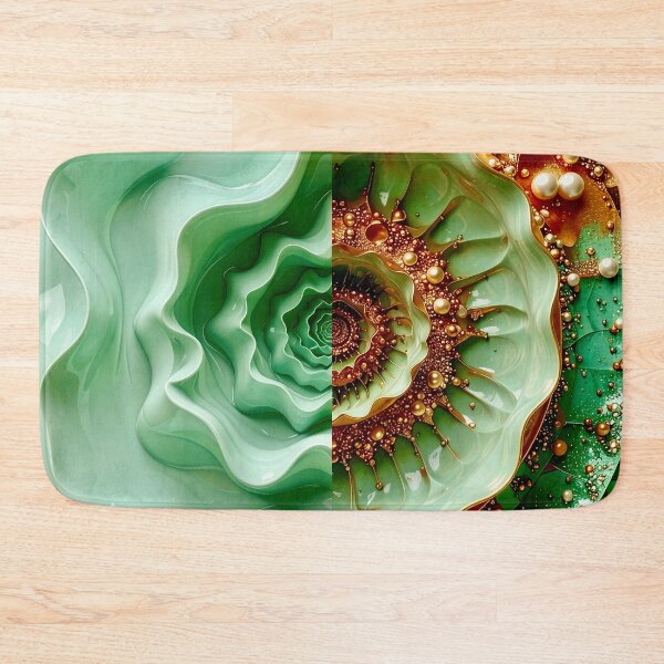 Item preview, Duality of Celadon Porcelain and Copper Filigree designed and sold by Vicky Brago-Mitchell®.