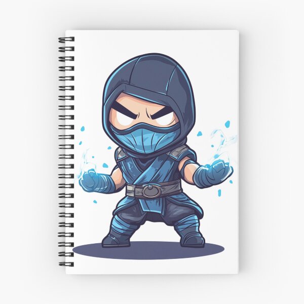 Item preview, Chibi Sub-Zero | Mortal Kombat | Gaming Fan Art designed and sold by DTCShop-313.
