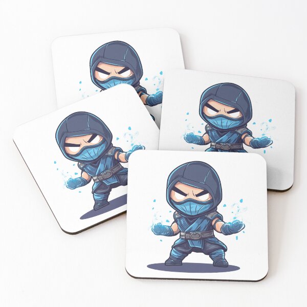 Item preview, Chibi Sub-Zero | Mortal Kombat | Gaming Fan Art designed and sold by DTCShop-313.