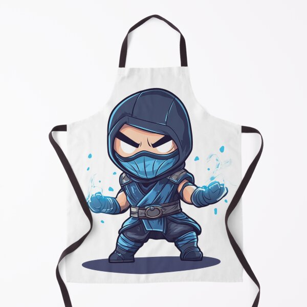 Artikelvorschau, Chibi Sub-Zero | Mortal Kombat | Gaming-Fanart entworfen und verkauft von DTCShop-313.
