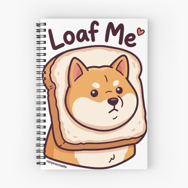 Item preview, Cute Shiba Inu Loaf Me designed and sold by NzrProcreate.