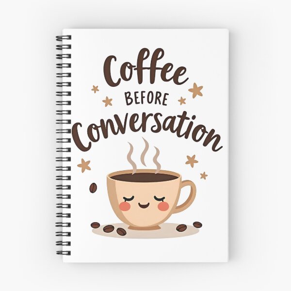 Item preview, Coffee Before Conversation Funny Coffee Lover Design designed and sold by ShopValueBiz.