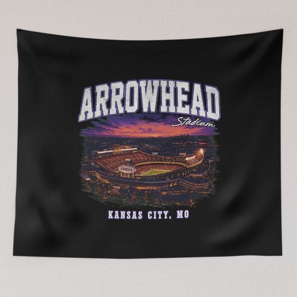 Item preview, Kansas City Stadium Sunset Retro Football designed and sold by Sirius96.