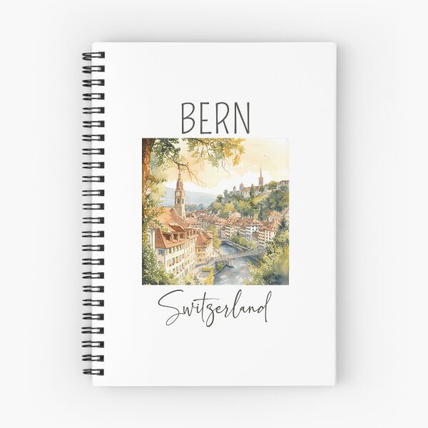 Item preview, Watercolor Design Of Bern - Switzerland designed and sold by MemesRetails.