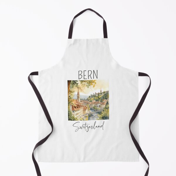 Item preview, Watercolor Design Of Bern - Switzerland designed and sold by MemesRetails.