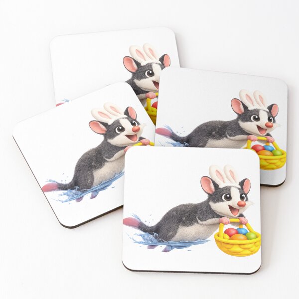 Item preview, Water Opossum Easter Bunny designed and sold by Sillytoe.
