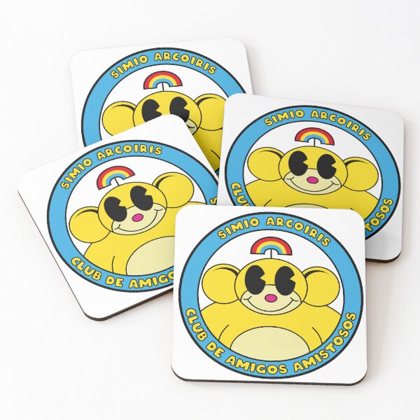 Item preview, Rainbow Monkeys - Yellow designed and sold by chiknoax.