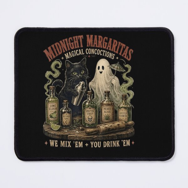 Item preview, Midnight Margaritas Witch Drinking Cocktail Funny Halloween designed and sold by Szartstudios.