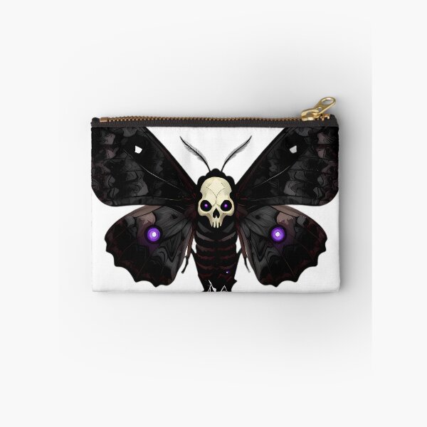 Item preview, Gothic Deaths Head Hawkmoth Amethyst Geode designed and sold by IllumeInk.