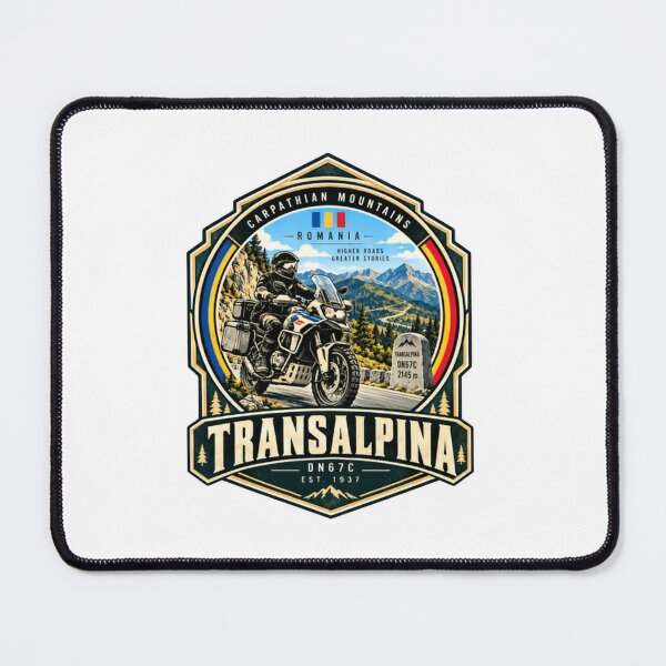 Item preview, Transalpina Carpathian Mountains Romania Motorcyclist Adventure Touring Higher Roads Greater Stories designed and sold by Simsimah26Parks.