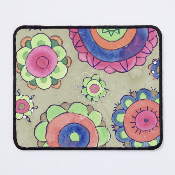Item preview, Vibrant Layered Flower Mandala Garden designed and sold by Fani*.