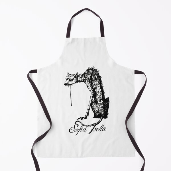 Item preview, Silhouette Style Scrawny Wolf designed and sold by QuirkNestHalls.