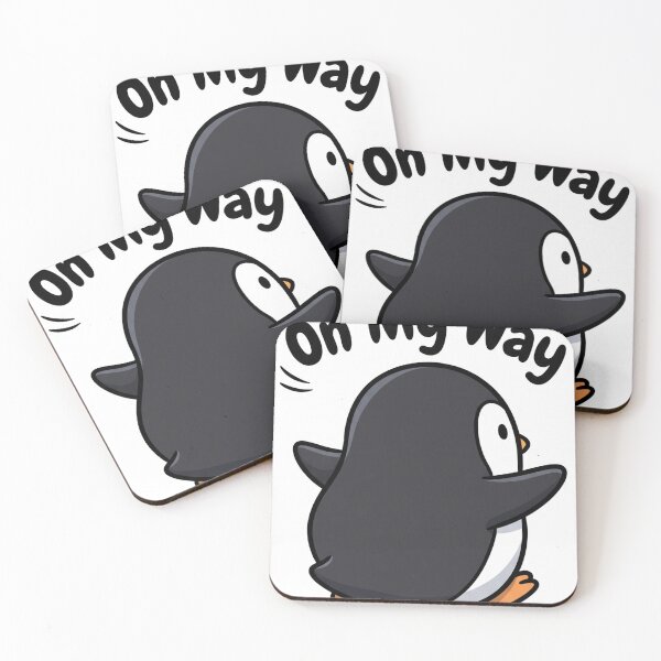 Item preview, On My Way Cute Penguin Travel Vibes designed and sold by NzrProcreate.