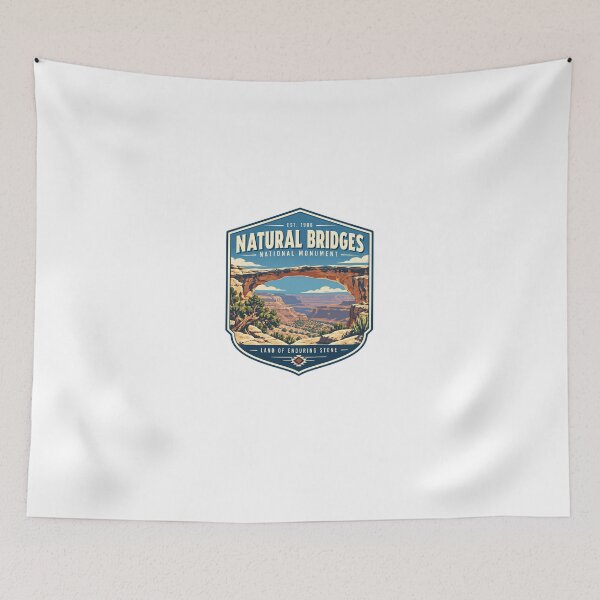 Item preview, Natural Bridges National Monument Utah Travel Hiking Outdoors Souvenir designed and sold by Star3NowForMe.