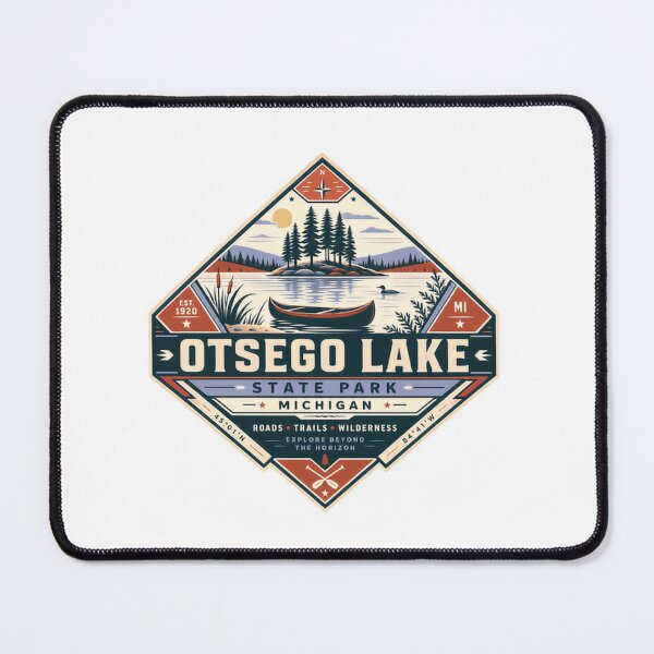 Item preview, Otsego Lake State Park Michigan Roads Trails Wilderness Explorer designed and sold by Simsimah26Parks.