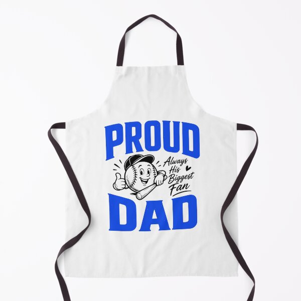 Item preview, Proud Dad Always His Biggest Fan Baseball designed and sold by markymaarty.