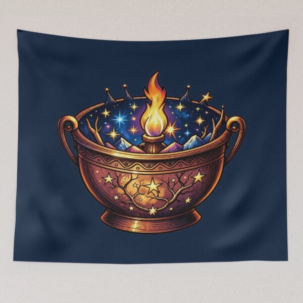 Item preview, Mystical Cosmic Cauldron designed and sold by Hari Arts.