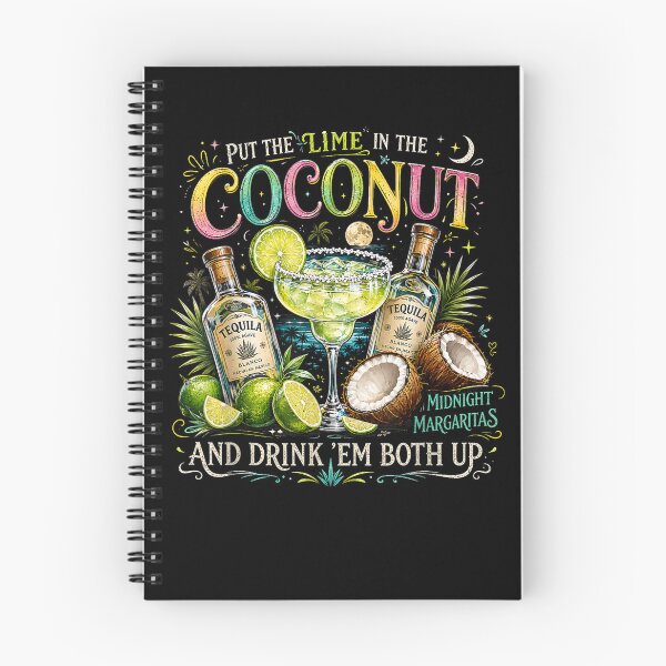 Item preview, Midnight Margaritas Put The Lime in Coconut Tropical Party designed and sold by Szartstudios.