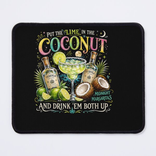 Item preview, Midnight Margaritas Put The Lime in Coconut Tropical Party designed and sold by Szartstudios.