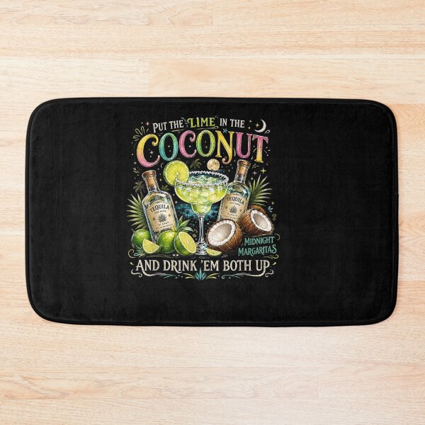 Item preview, Midnight Margaritas Put The Lime in Coconut Tropical Party designed and sold by Szartstudios.