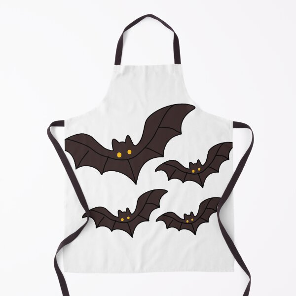 Item preview, Cute Halloween flying bats vector illustration on white background designed and sold by PowerAntShop.