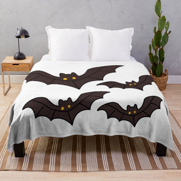 Item preview, Cute Halloween flying bats vector illustration on white background designed and sold by PowerAntShop.