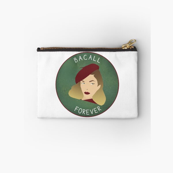 Item preview, Bacall Forever - Lauren Bacall Tribute Design, Textured Forest Green Background designed and sold by anafilipal.