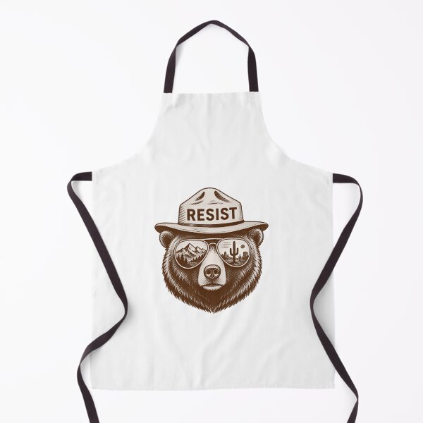 Item preview, Resist Conservation Bear Ranger Environmentalist Activist designed and sold by HumansStuck12.