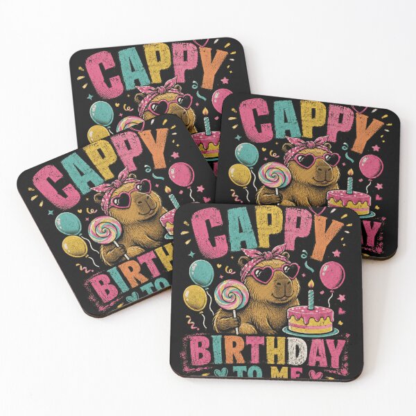 Item preview, Cappy Birthday To Me Capybara Celebration Animal Lover designed and sold by JonesFlora2025.