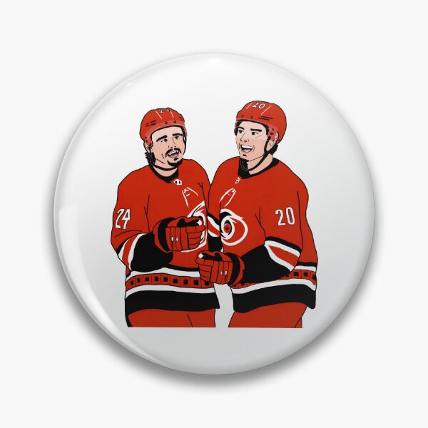 Item preview, Two Hockey Players Cartoon Art designed and sold by vanniBradrick.