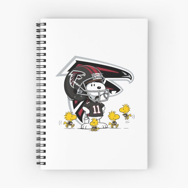 Item preview, Snoopy And Woodstock Atlanta Falcons Football Fan Game Day designed and sold by DamianRoy88.