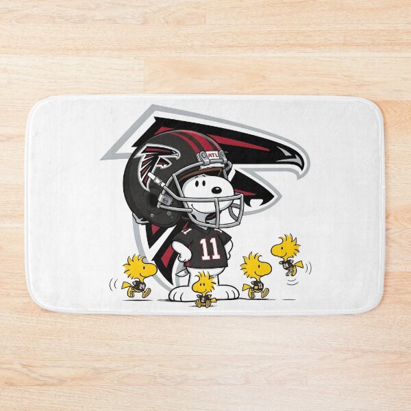 Item preview, Snoopy And Woodstock Atlanta Falcons Football Fan Game Day designed and sold by DamianRoy88.
